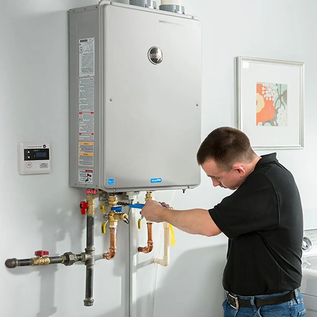 tankless water heater repair in Livingston, LA